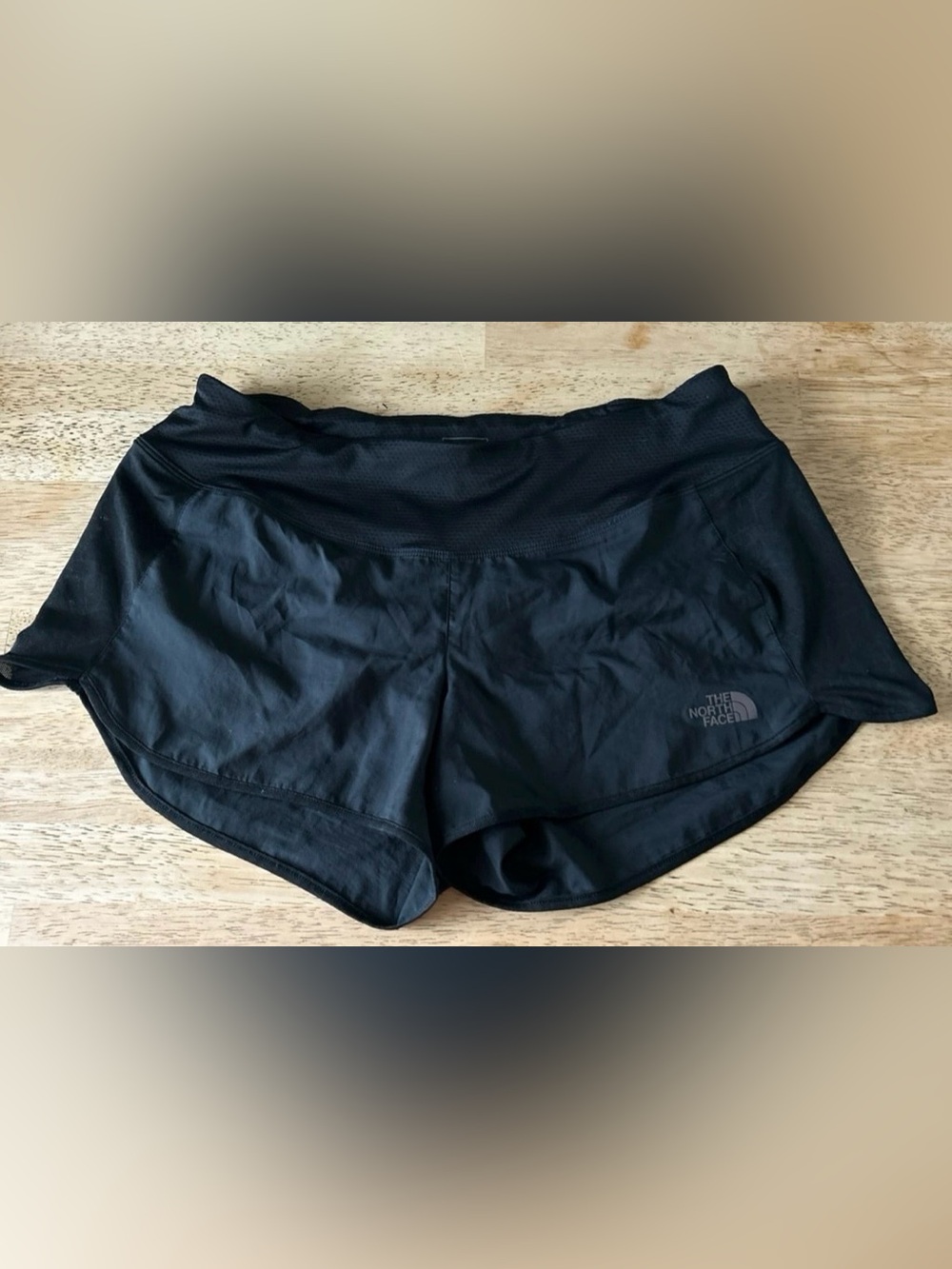 The North Face Shorts With Underwear, Size M, Color Black.